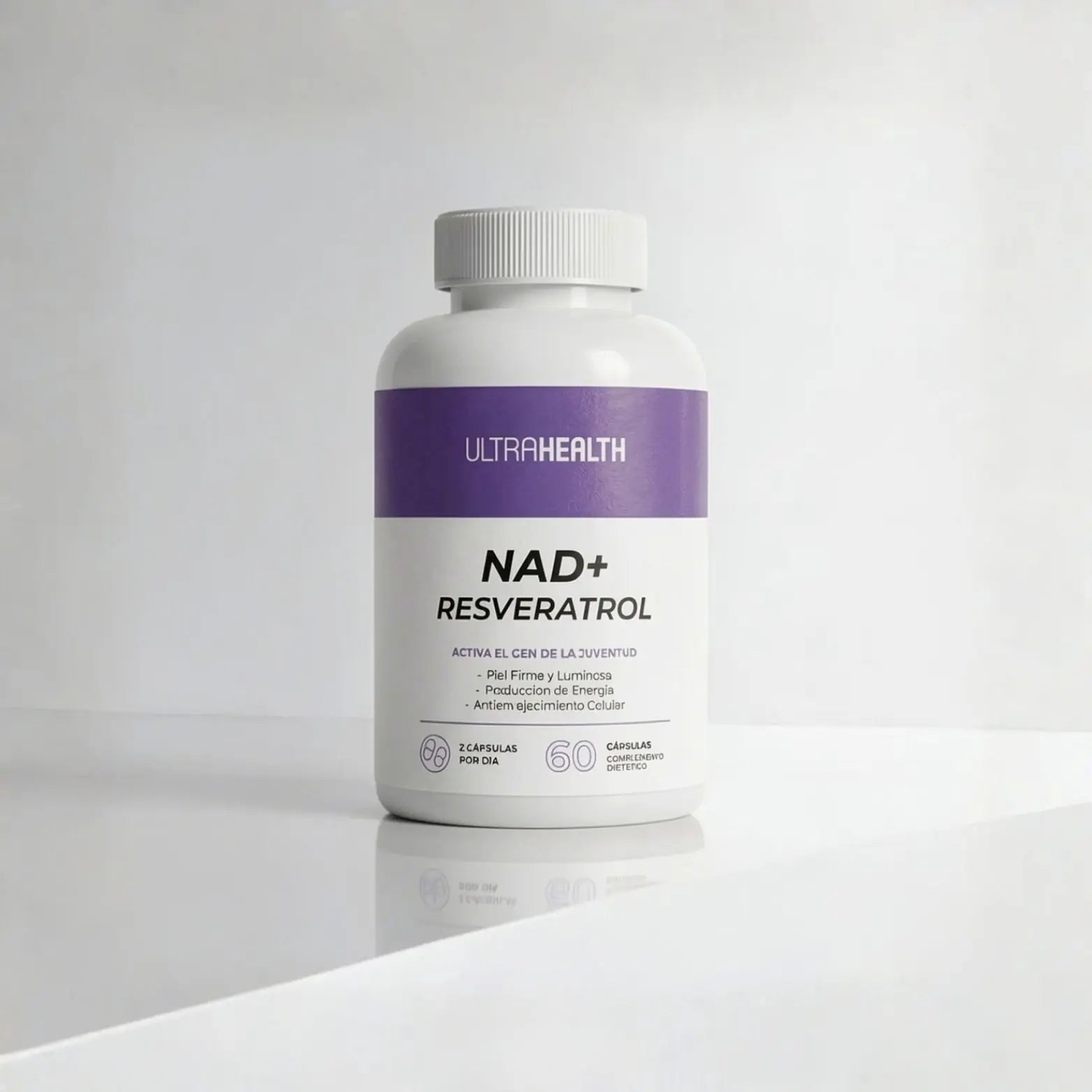 NAD+ Resveratrol – Energía Celular y Longevidad