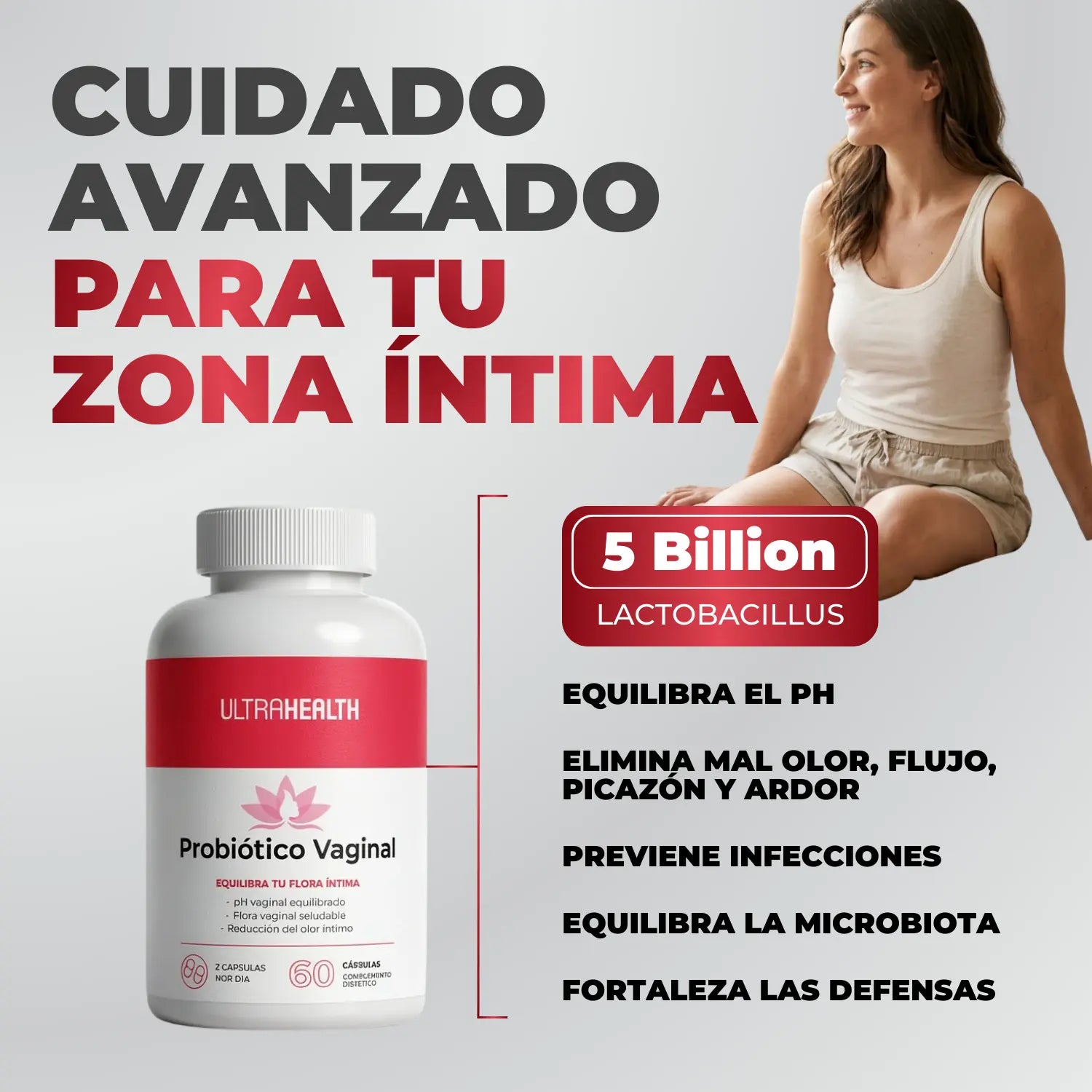Probiótico Vaginal – Salud Íntima y Equilibrio de la Flora