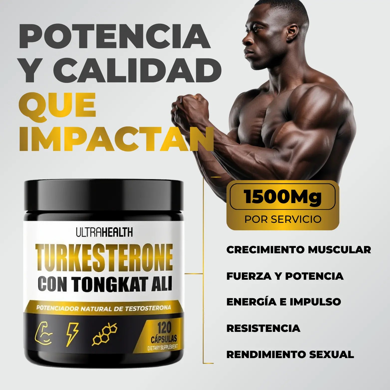 Turkesterone - Anabólico Natural y Rendimiento Deportivo